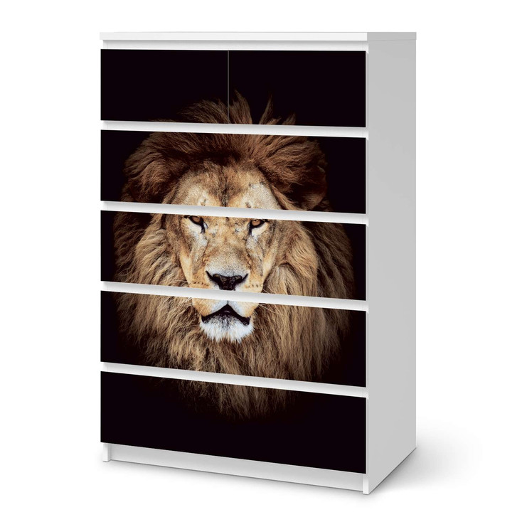 Möbel Klebefolie IKEA Malm Kommode 6 Schubladen (hoch) - Wild Eyes - CR113819