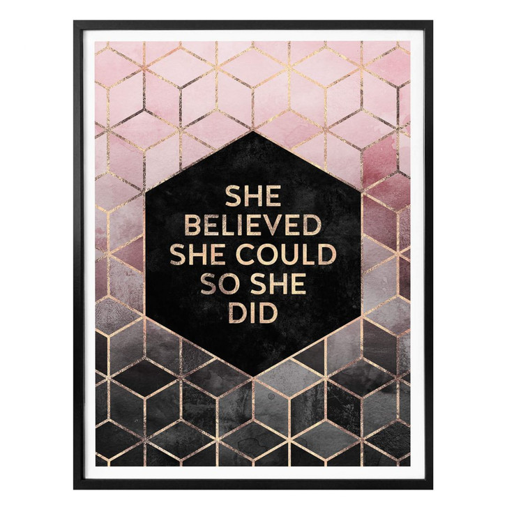 Poster Fredriksson - She Believed - WA280028
