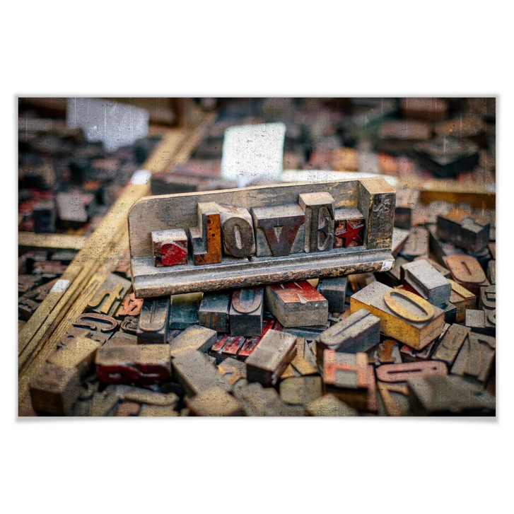 Poster Letternliebe - WA163153