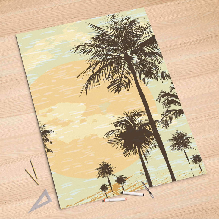 Folienbogen (100x150cm) - Beach Palms - CR106116