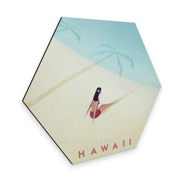 Hexagon - Alu-Dibond Rivers - Hawaii - WA263062