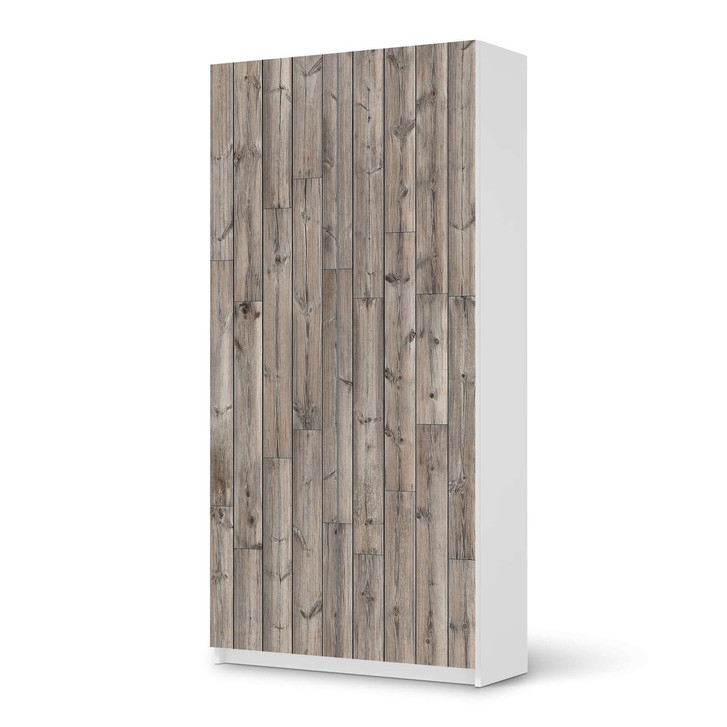 Klebefolie IKEA Pax Schrank 201cm Höhe - 2 Türen - Dark washed - CR109932