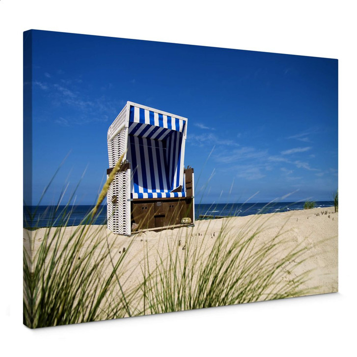 Leinwandbild Strandkorb - WA420339