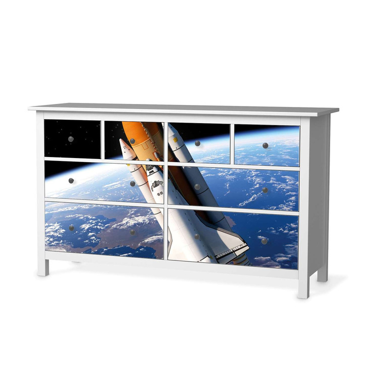 Möbelfolie IKEA Hemnes Kommode 8 Schubladen - Space Traveller - CR114896