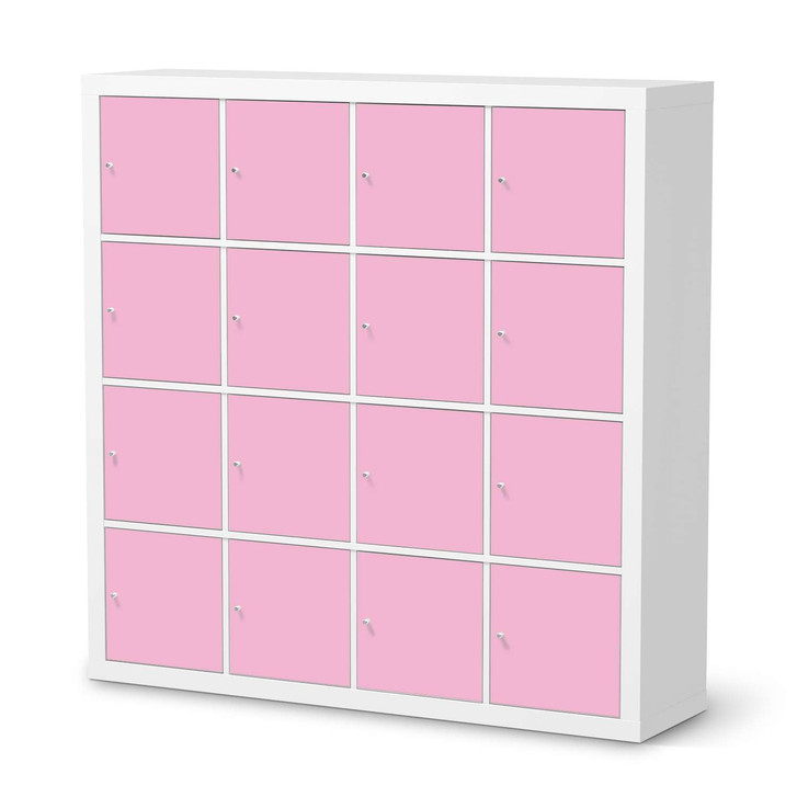Möbelfolie IKEA Kallax Regal 16 Türen - Pink Light - CR115251