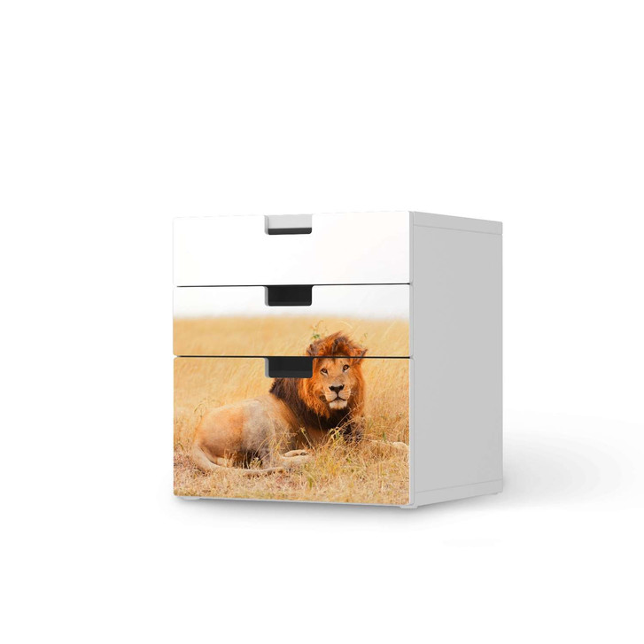 Folie IKEA Stuva / Malad Kommode - 3 Schubladen - Lion King - CR106040