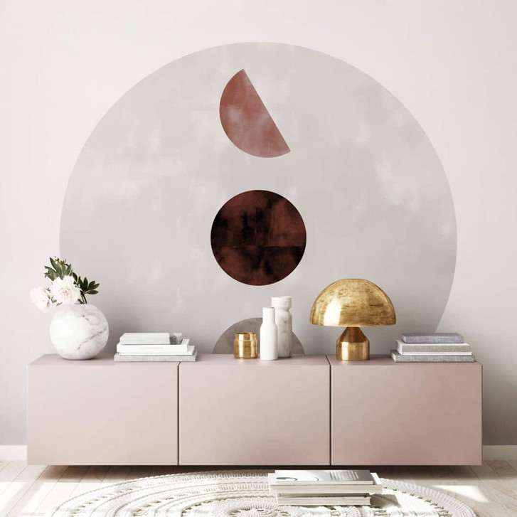 Fototapete 1X Studio - Geo Amigos - Rund - Selbstklebend/Vlies - WA326096