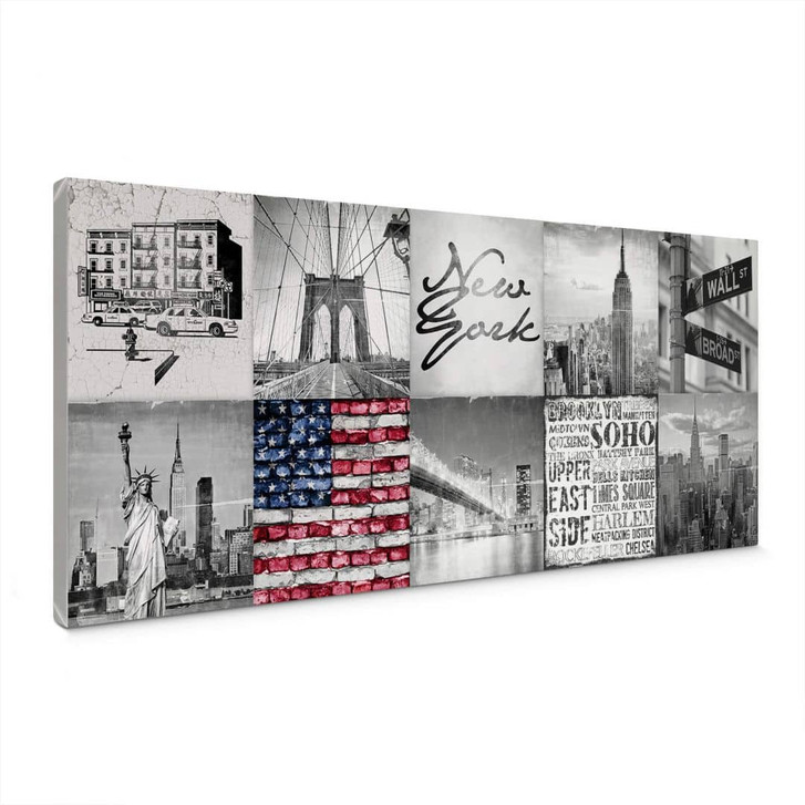 Leinwandbild Impressions of New York City - WA365773
