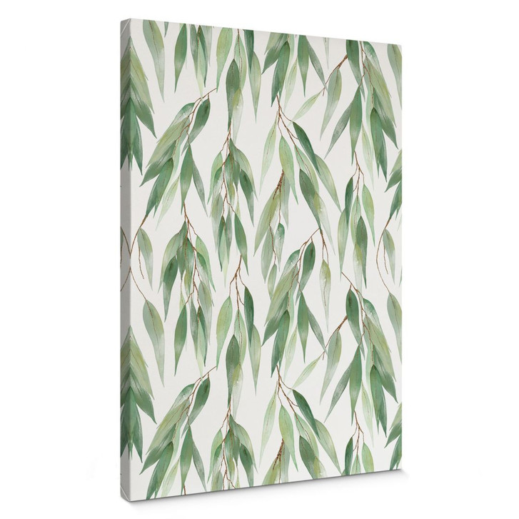 Leinwandbild Zweige mit grünen Blättern - UN Designs - WA426604