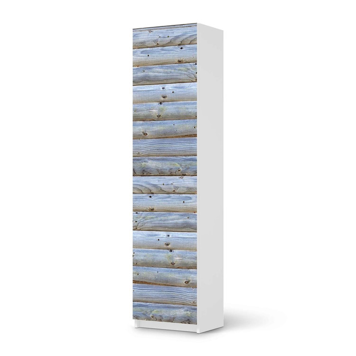 Möbelfolie IKEA Pax Schrank 201cm Höhe - 1 Tür - Greyhound - CR116726