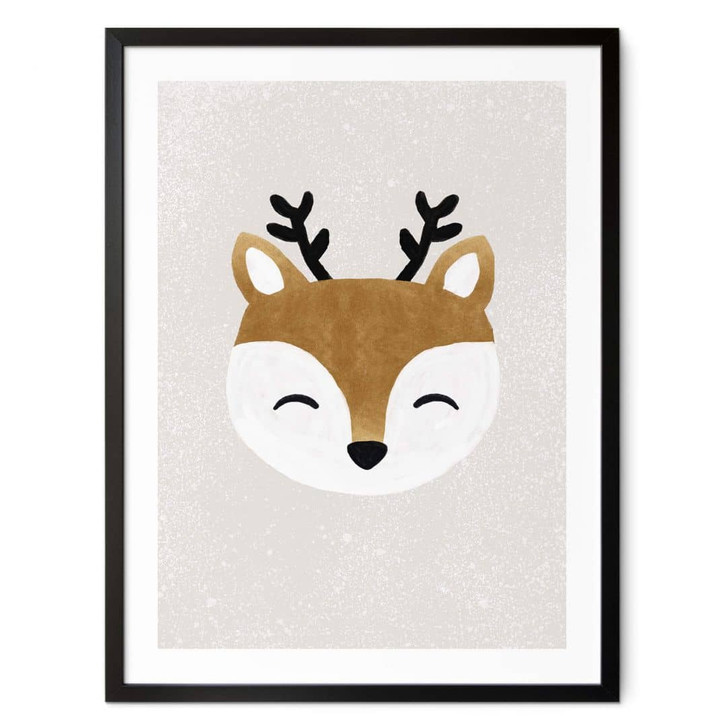 Poster Weihnachten - Niedliches Rentier - Orara Studio - WA408490