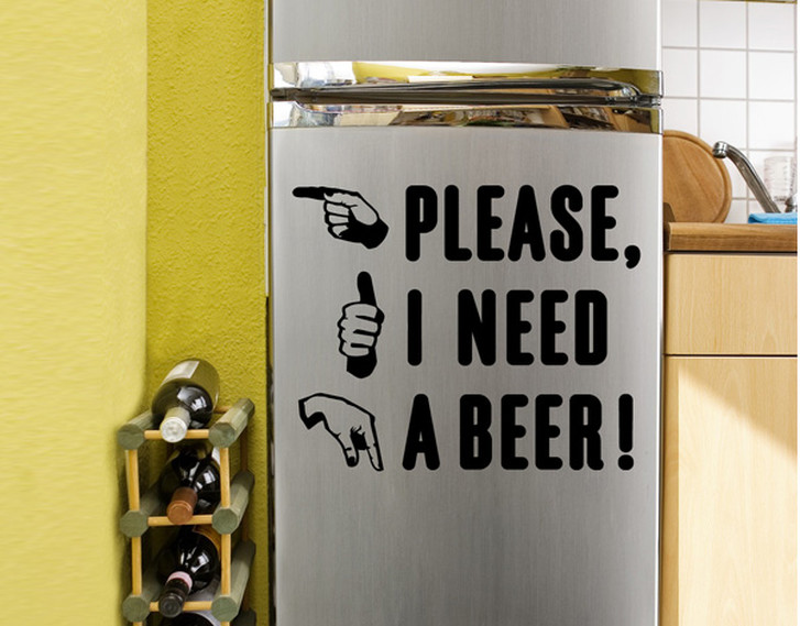 Wandtattoo A beer  - TD16378