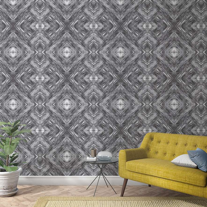 Fototapete mit Illustrations Motiv Grau, Lila ,Grafisch 2.70 x 1.59 m - WA448979