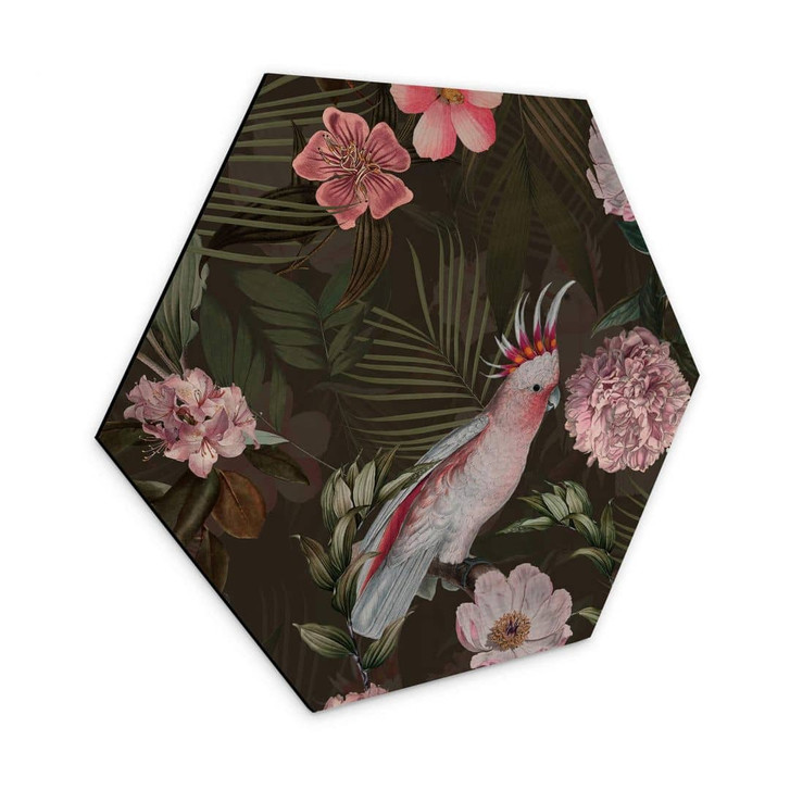 Hexagon - Alu-Dibond UN Designs - In den Tropen - WA315651