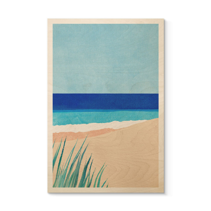 Holzbild Ostsee mit Dünengras - Rivers - WA512933