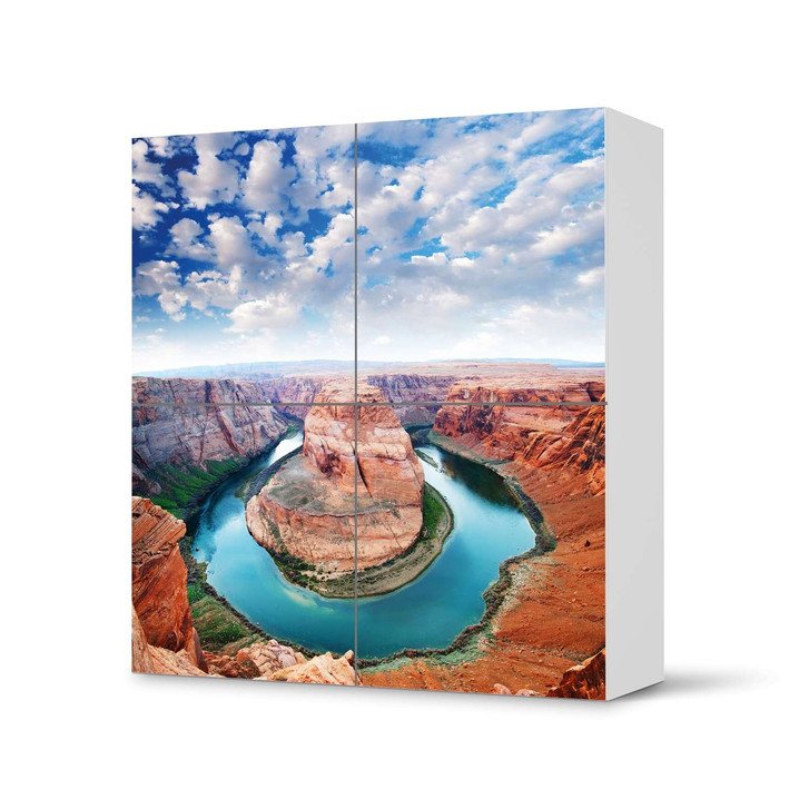 Klebefolie IKEA Besta Schrank 4 Türen - Grand Canyon - CR110834