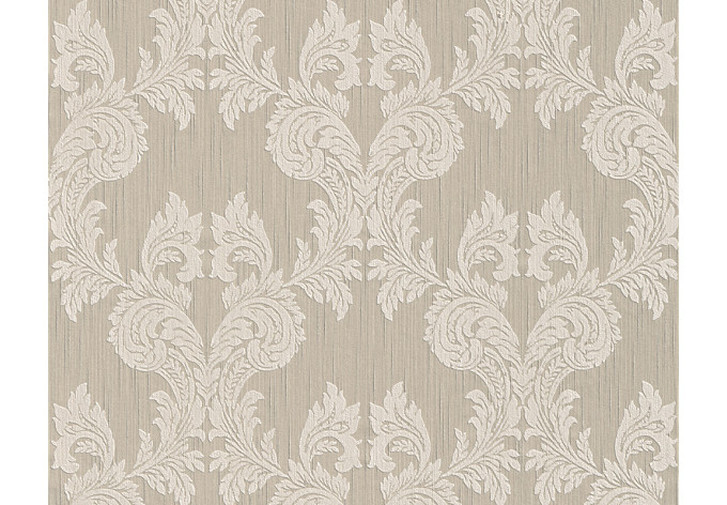 Mustertapeten Architects Paper Textiltapete Tessuto Graubeige, Grauweiss - WA152488