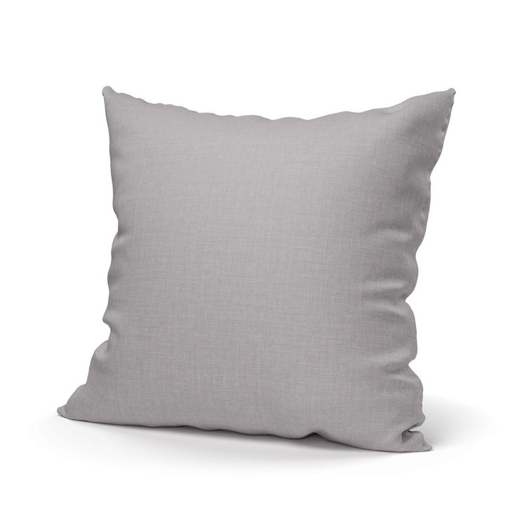 Uni Kissenhülle in silber in 50 x 50 cm - WA430498