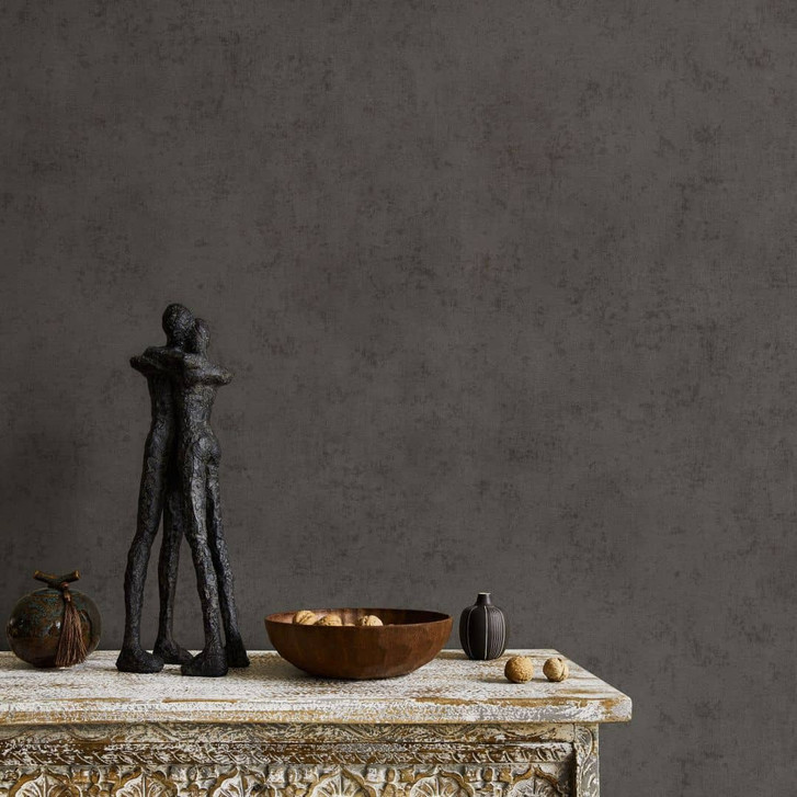 Vliestapete SHINY CONCRETE Elle Decoration 4, taupe - WA431740