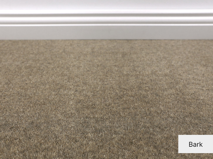 Eco Velvet Teppichboden Meterware in Bark - TS503812