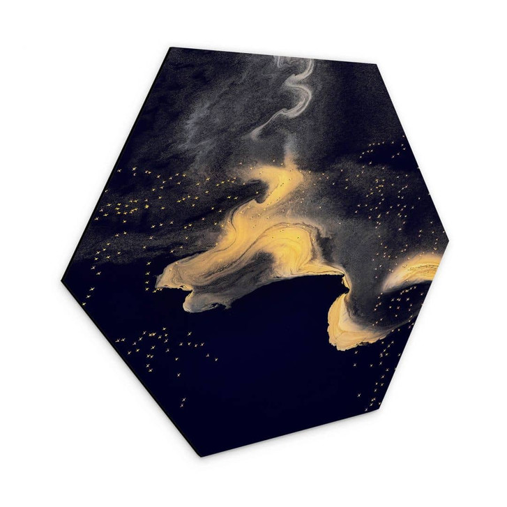 Hexagon - Alu-Dibond Chang - Natronsee - WA332521