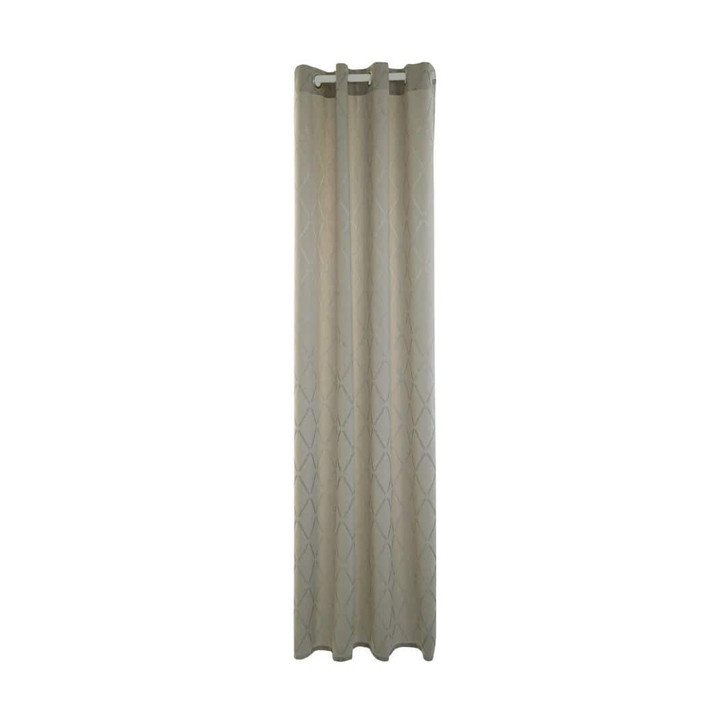 Homing Ösenschal Deron beige, silber - 2.45 x 1.4m - WA333848