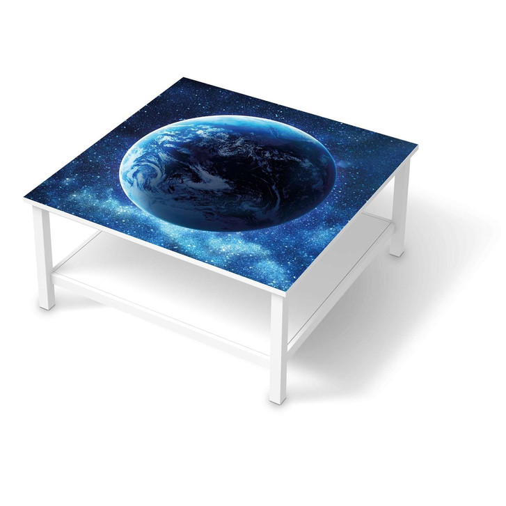 Klebefolie IKEA Hemnes Tisch 90x90cm - Planet Blue - CR109539