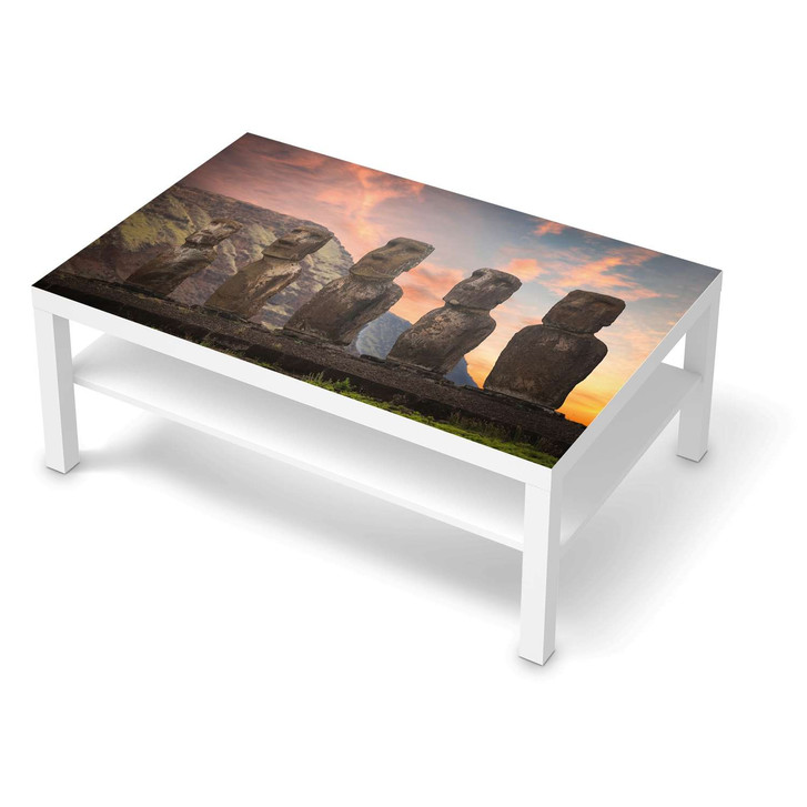 Klebefolie IKEA Lack Tisch 118x78cm - Easter Island - CR111475