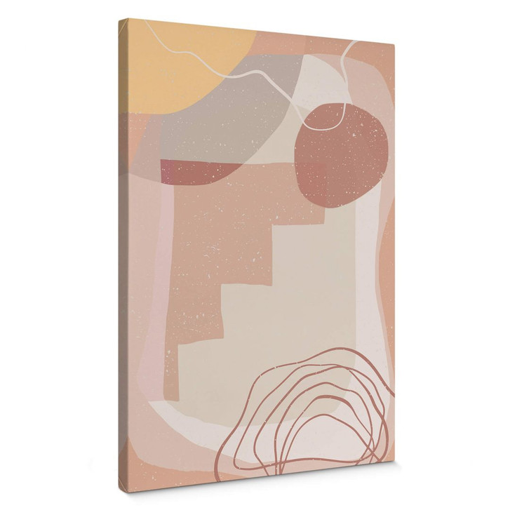 Leinwandbild Demir - Geometrie in Erdtönen - WA361829