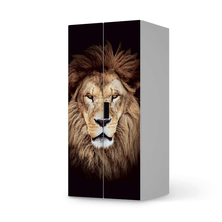 Möbelfolie IKEA Stuva / Malad Schrank - 2 grosse Türen - Wild Eyes - CR118030