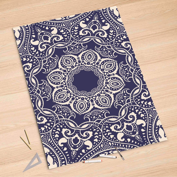 Folienbogen (100x150cm) - Blue Mandala - CR106126