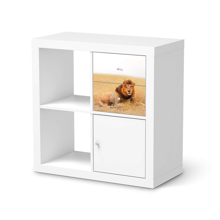 Möbelfolie IKEA Kallax Regal Schubladen - Lion King - CR115690