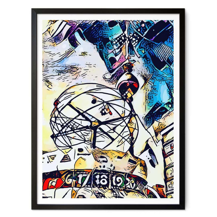 Poster Zamart - Kandinsky trifft Berlin Alexanderplatz - WA338605