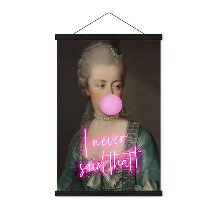 Stoffbild Marie Antoinette: I never said that - Grace Digital Art - WA429163