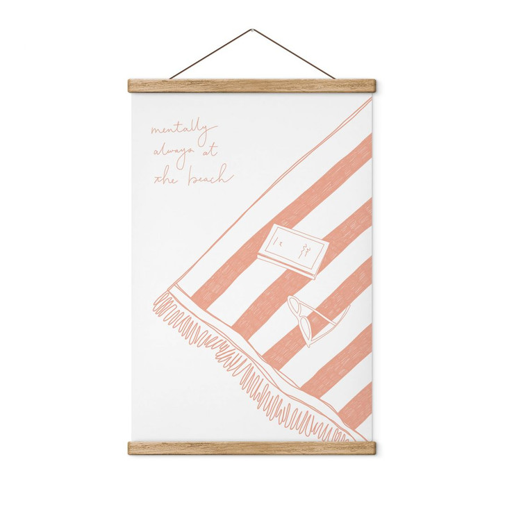 Stoffbild Sehnsucht nach Strand und Meer - Soley - WA460382