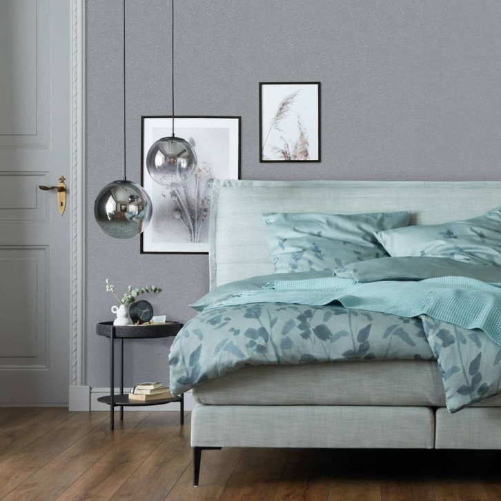 Tapete SCHÖNER-WOHNEN Vliestapete, Unitapete grau - WA444461