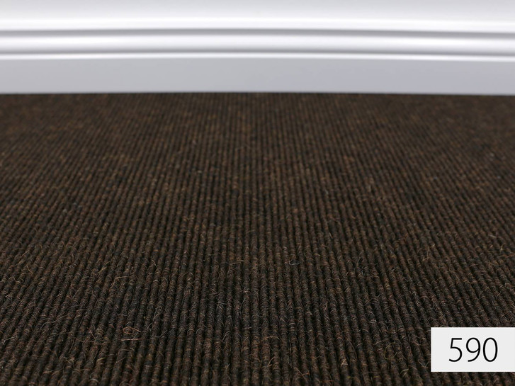 tretford Interland Teppichboden Meterware in 590 mocca - TS409910