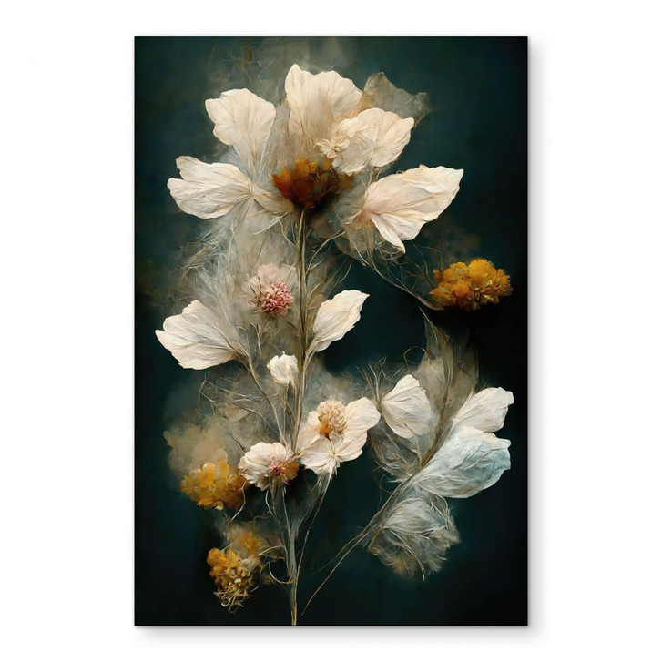 Wandbild Vergängliche Blütenpracht - Treechild - Alu-Dibond - WA449541