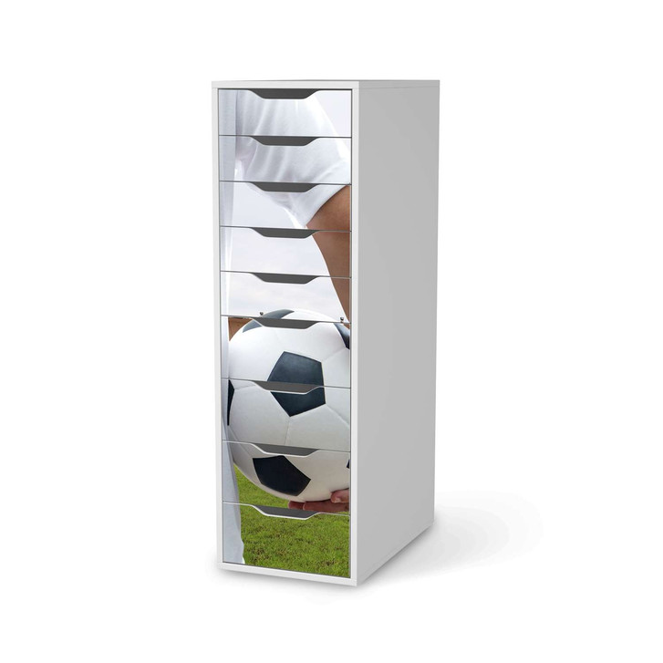 Folie IKEA Alex 9 Schubladen - Footballmania - CR105249