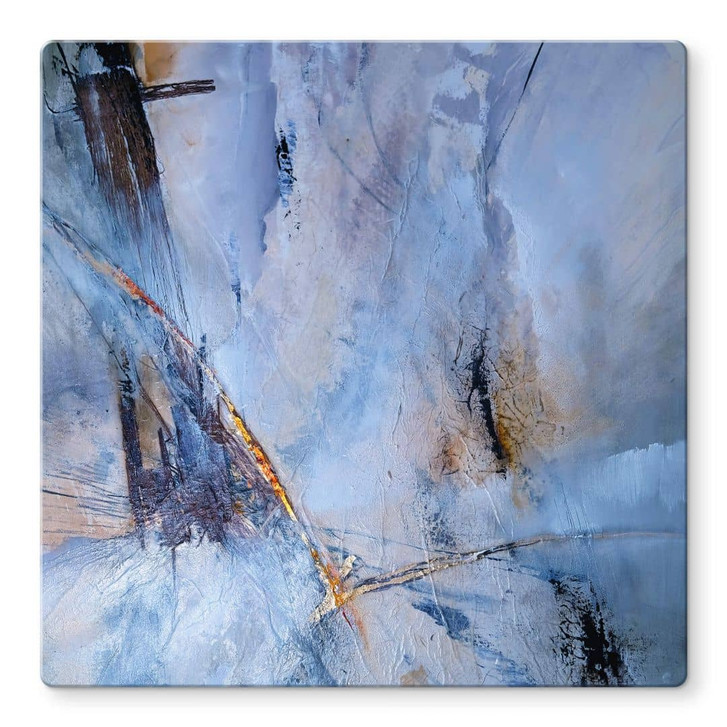 Glasbild Schmucker - Wegfliegen - Quadratisch - WA332240