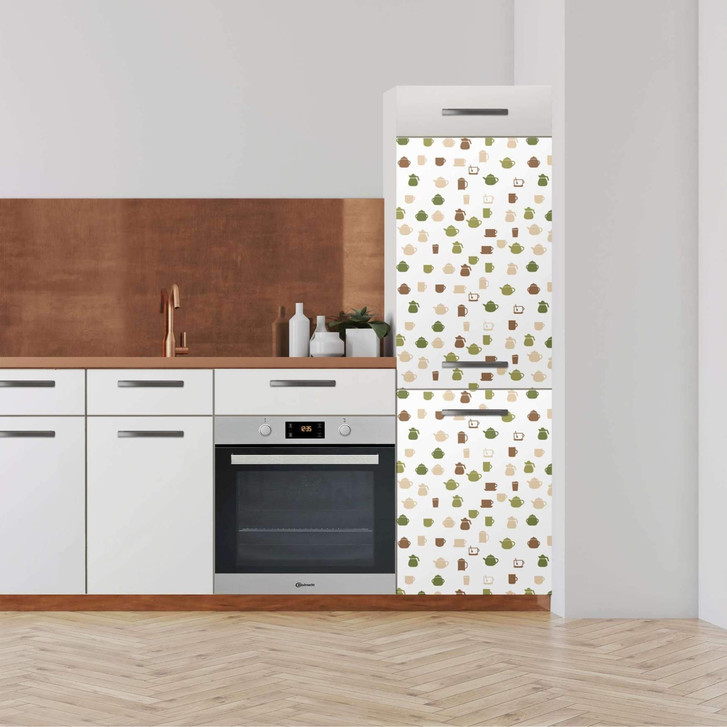 Klebefolie - Hochschrank (60x180cm) - Cans and Cups - CR110687