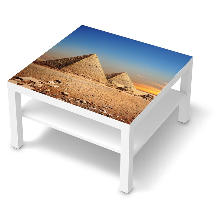 Möbelfolie IKEA Lack Tisch 78x78cm - Pyramids - CR118497