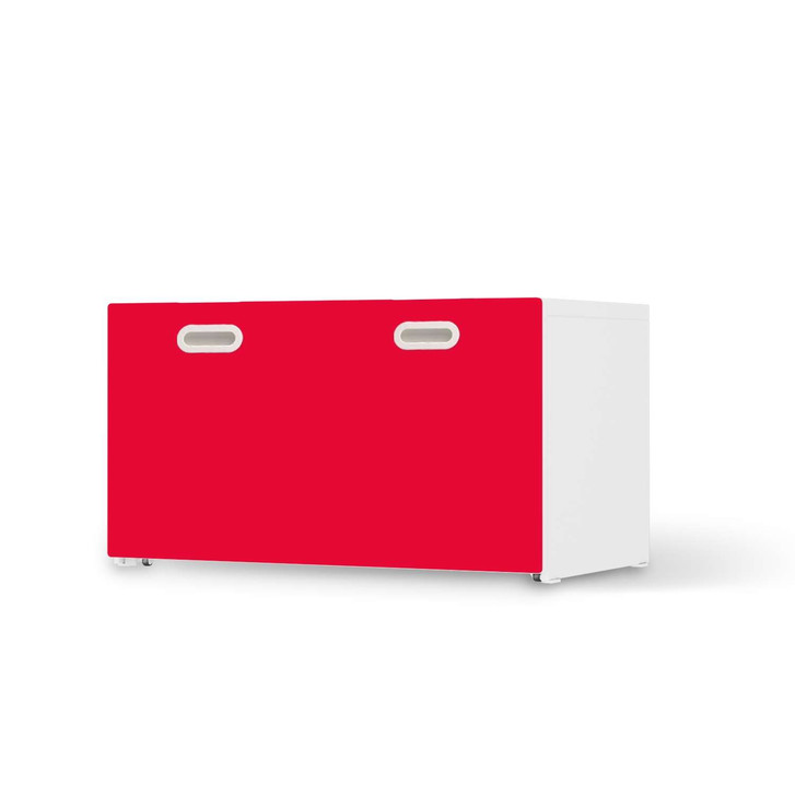 Möbelfolie IKEA Stuva / Fritids Bank mit Kasten - Rot Light - CR117752