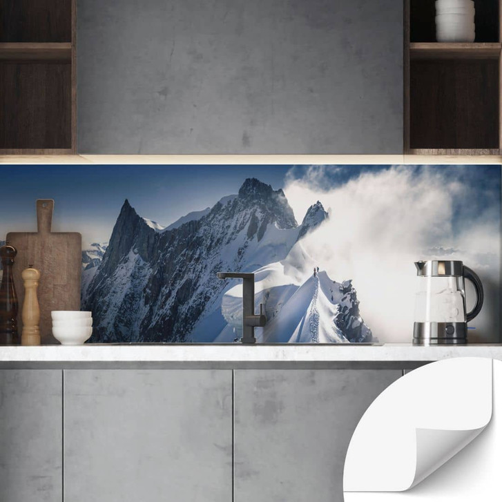 Selbstklebende Küchenrückwand Gipfel des Mont Blanc - Nienartowicz - WA499585