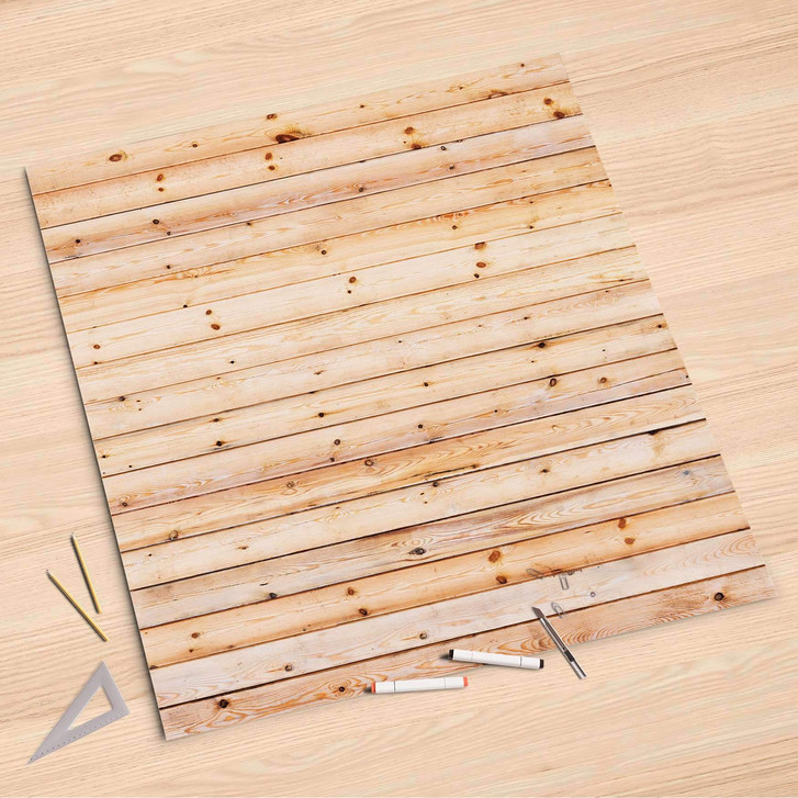 Folienbogen (90x90cm) - Bright Planks - CR107518
