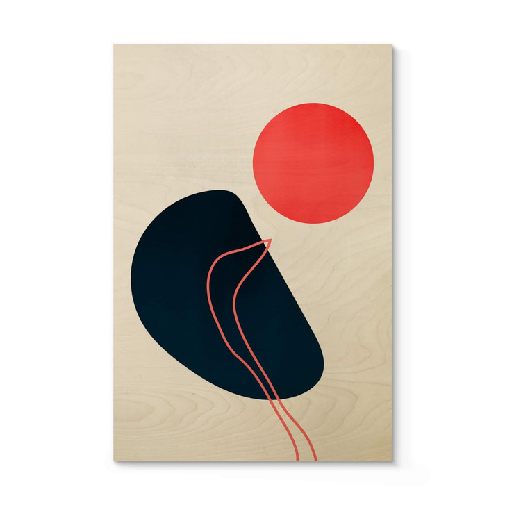 Holzbild Kubistika - Abstraktion - WA346357