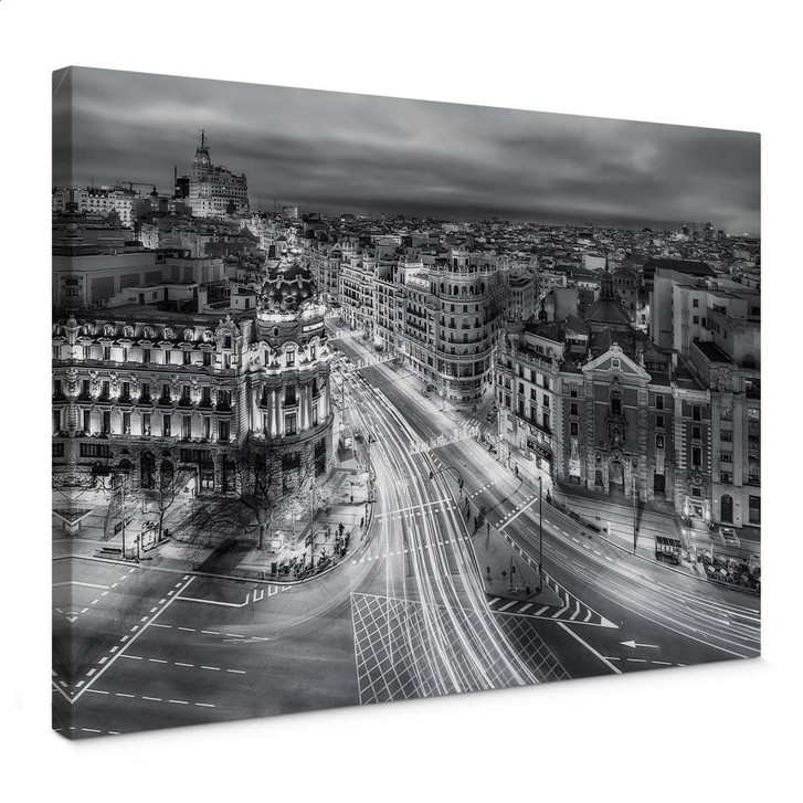 Leinwandbild Javier - Madrid bei Nacht - WA366186