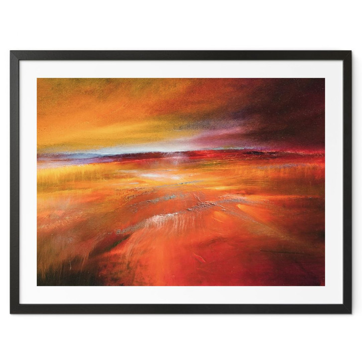 Poster Herbstlandschaft im Abendlicht - Schmucker - WA499245