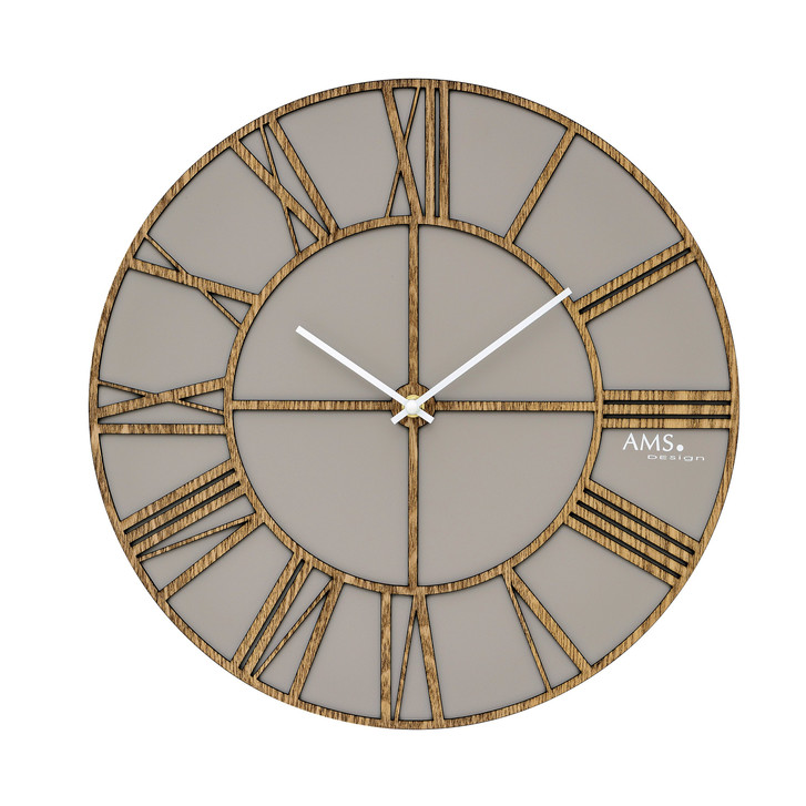 Wanduhr Holz lackiert - UG100609