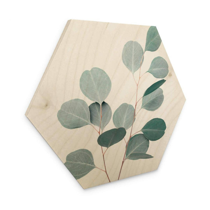 Hexagon - Holz Sisi & Seb - Blauer Eukalyptus - WA326879